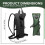 Hydration Backpack with 3L Water Bladder, Detachable Pack for Hiking Cycling Running 5