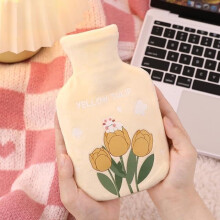 Hot Water Bottle Bag Plush Shoulder Warmer For Girls 350ml Instant Heat Pack Winter Heating Pad