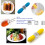 Corn Forks, Safe Interlocking Forks with Silicone Handle for BBQ, Parties, Picnics 2