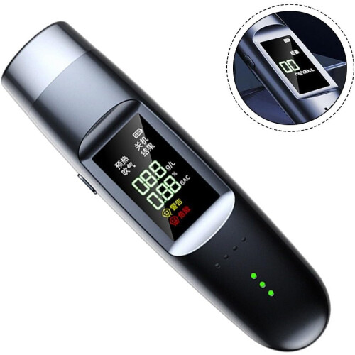 Compact Breathalyzer, PocketSized Portable Device With LED Indicators, UserFriendly Interface, Immediate BAC Readout 2