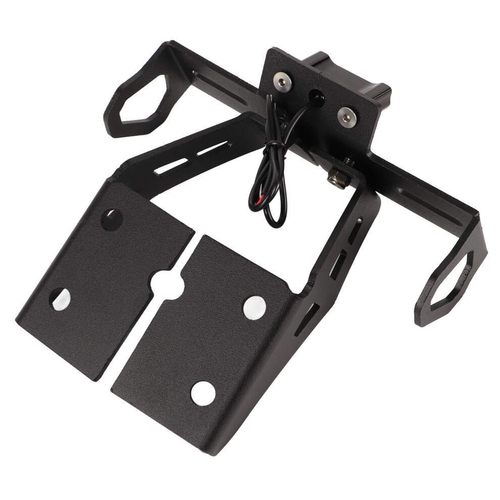 Motorcycle License Plate Bracket With 3 Led S For Gixxer 150/250 Sf250 Light 9431374244065