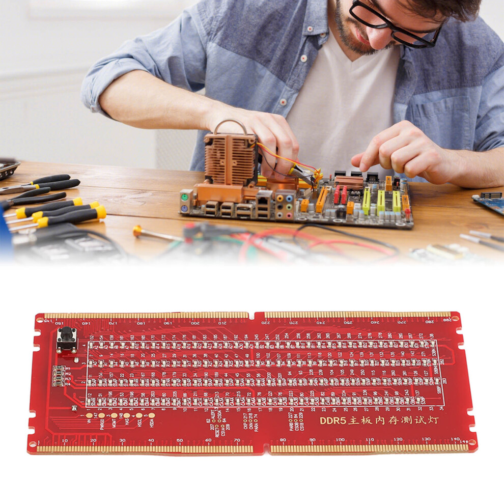 Efficient Pc Ddr5 Ram Slot Tester With Led For Easy Diagnostics 5081374243434