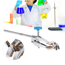 4-Jaw Universal-Klemme für Laborflaschen & Reagenzgläser, verzinkt