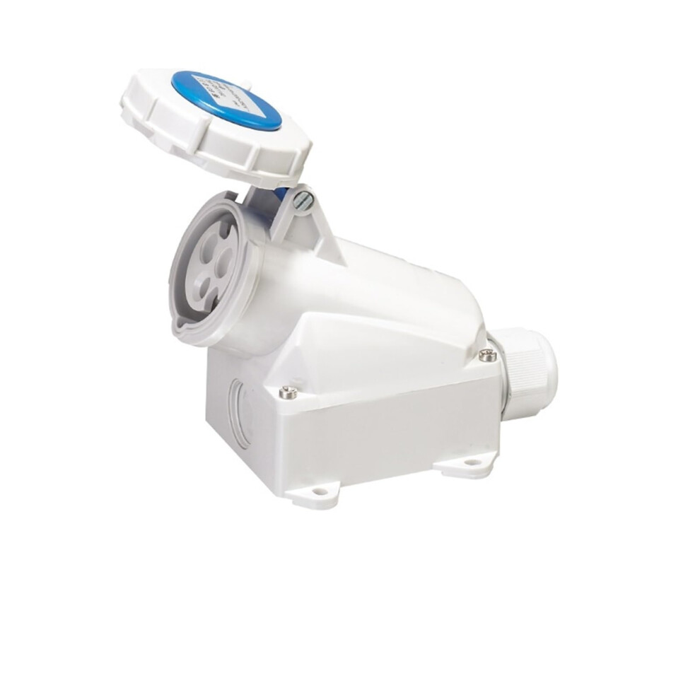 Ip67 Industrial Plug And Socket Connector 3Pin 4Pin 5Pin 32A Waterproof Wallmounted Panel Socket Surface Socket 3P 9347817297287