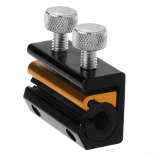 Motorcycle Cable Lubricator Tool Aluminum DoubleEnded Oil Clamp For Motorbike Throttle Clutch Brake Cables Black
