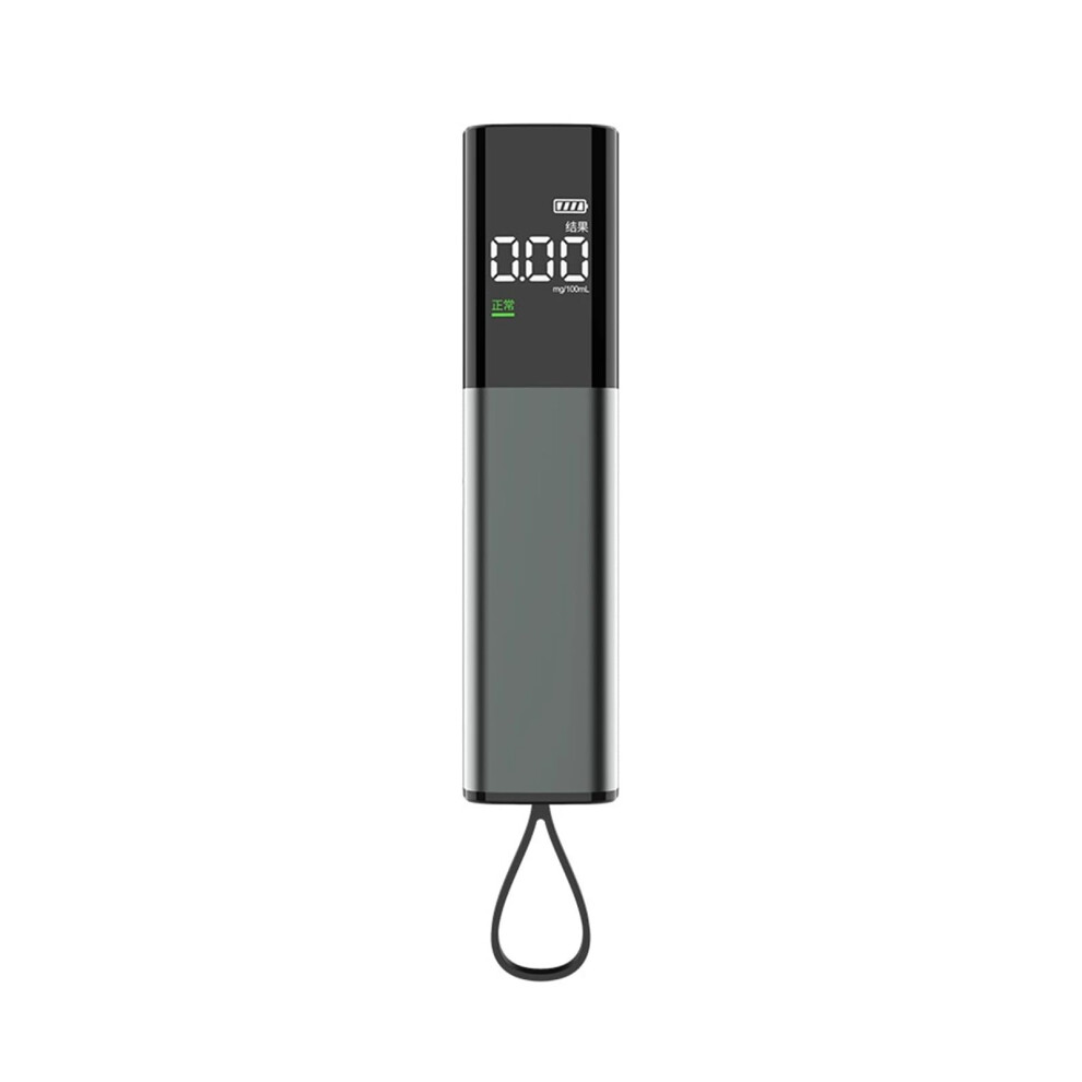 Breathalyzer Professional Sensitivity Alcohol Tester Typec Charging Led Display Noncontact Alcoholometer 1Pc 9347817297850