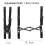 Universal Faltbare Ukulele Violine Stand Halterung 3