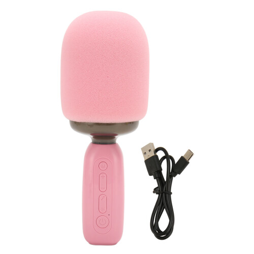 Μικρόφωνο καραόκε με ηχείο Bluetooth5.0 Μαγικοί ήχοι Φωνητικά εφέ Υποστήριξη