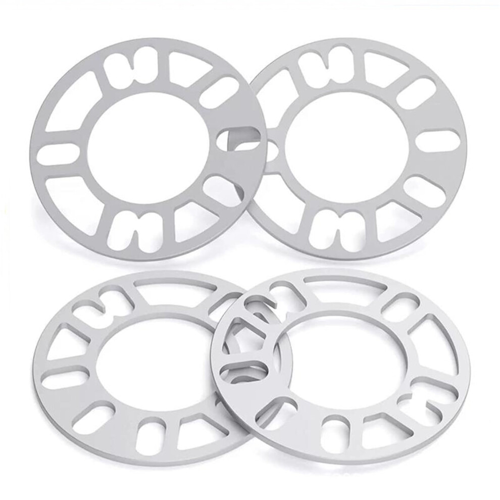 5Mm Aluminum Alloy Hubcentric Wheel Spacers Set For 45 Lug 6 Lug, Improve Handling And Stability 9382693005274