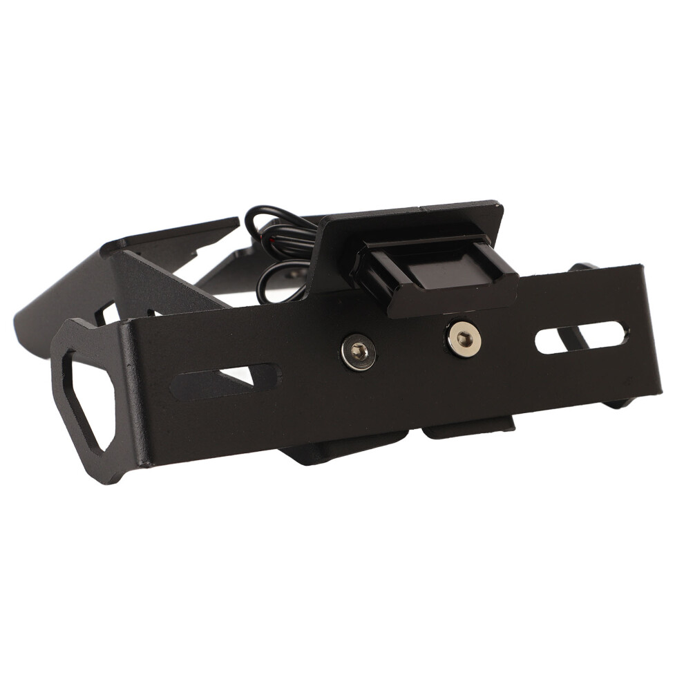 High Brightness 3 Leds Motorcycle License Plate Bracket For Gixxer Sf250 Light 8701374250757