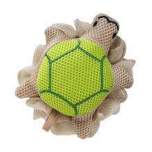 Soft Turtle Shape Bath Scrubber Ball DualPurpose Shower and Bath Scrubber Sponge Gentle Skin Scrubber