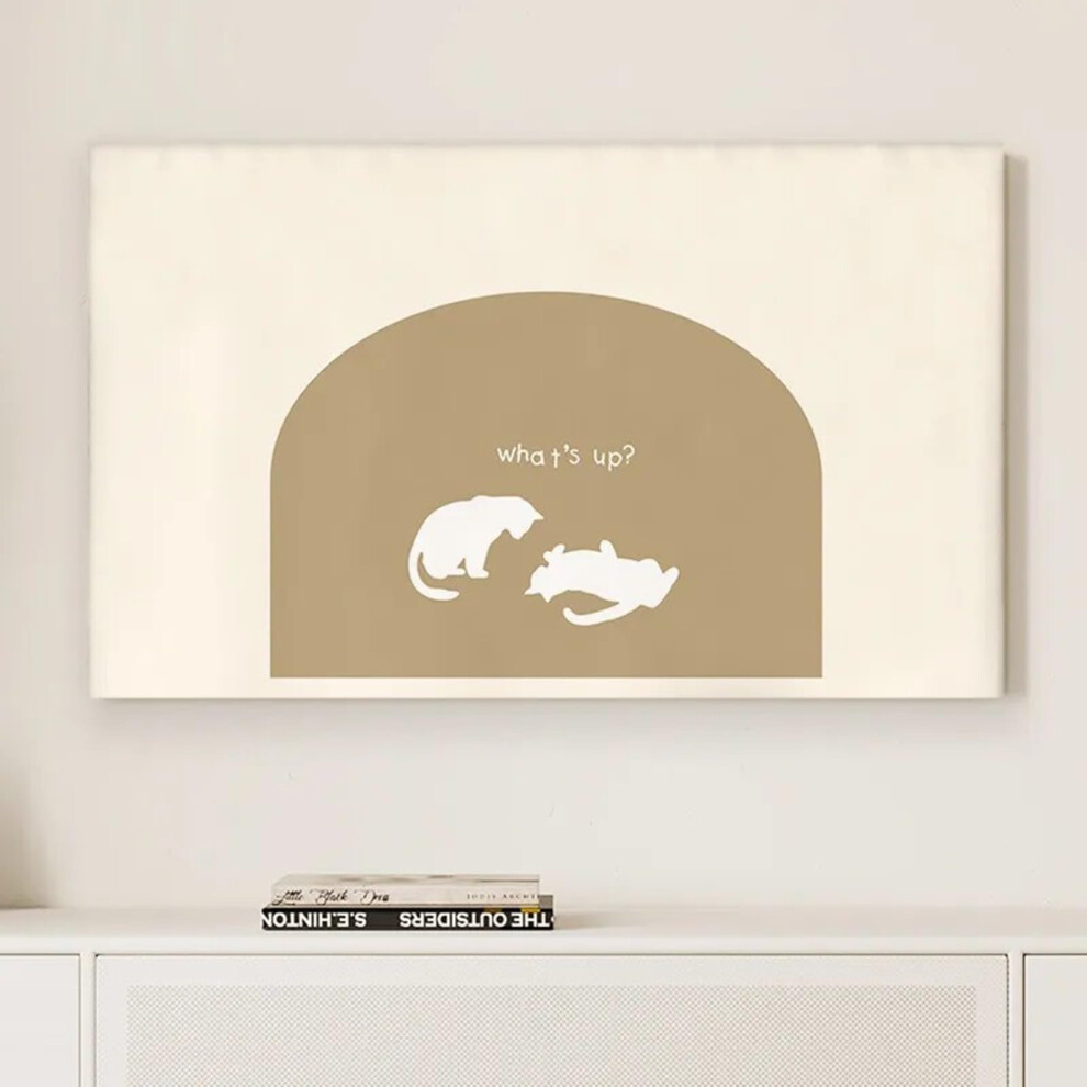 Tv Cover 3285 Inch Indoor Flat Screen Cloth Painting Pattern Modern Art Dustproof Wallmounted Tv Screen Protector 9426802677430
