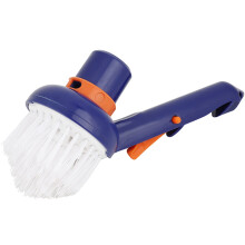 Pool Corner Brush with Durable Nylon Bristles for Easy Spa and Hot Tub Step Cleaning