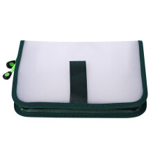 Waterproof Foldable Fishing Tackle Storage, Fishing Lure Bait Bag with Ample Storage for Saltwater and Freshwater Adventures