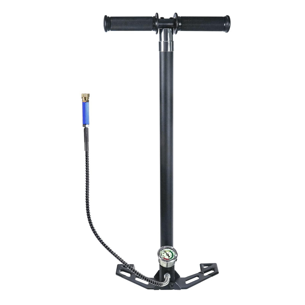 Pcp Hand Pump 300Bar, Air Hand Pump,4500 Psi Pressure Air Pump Stainless Steel Four Stage Pump For Air Air Pistol 9382693875631