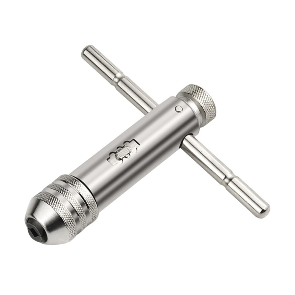 Tap Wrench Ratchet Tap Wrench For Tapping Projects Ergonomic Grip Steel Construction For Metalworking And Home 9426802677782