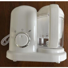 Food Maker 4In1 Food Processor Chopper, Steamer And Blender For Auto Cooking And Baby Puree Maker, White