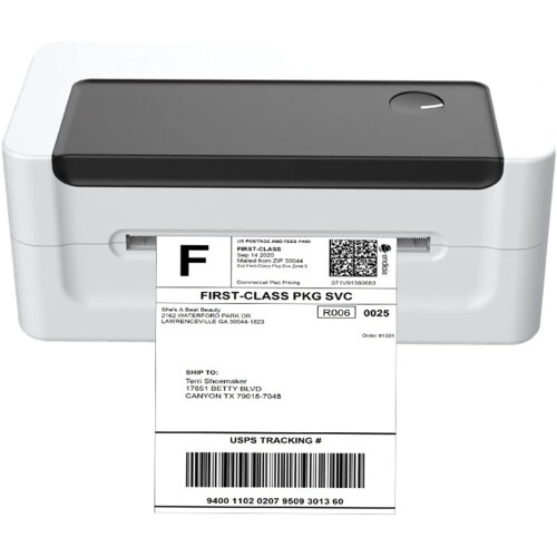 Shaving Mirror Mini Label Printer 4x6  Printer USB Compatible Commercial Direct Maker 1