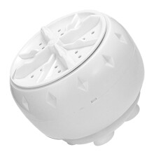 Portable Mini Turbine Washing Machine USB Powered Washer for Rv Camping Travel Family Saving Automated Cleaning for Clothes and Delicates
