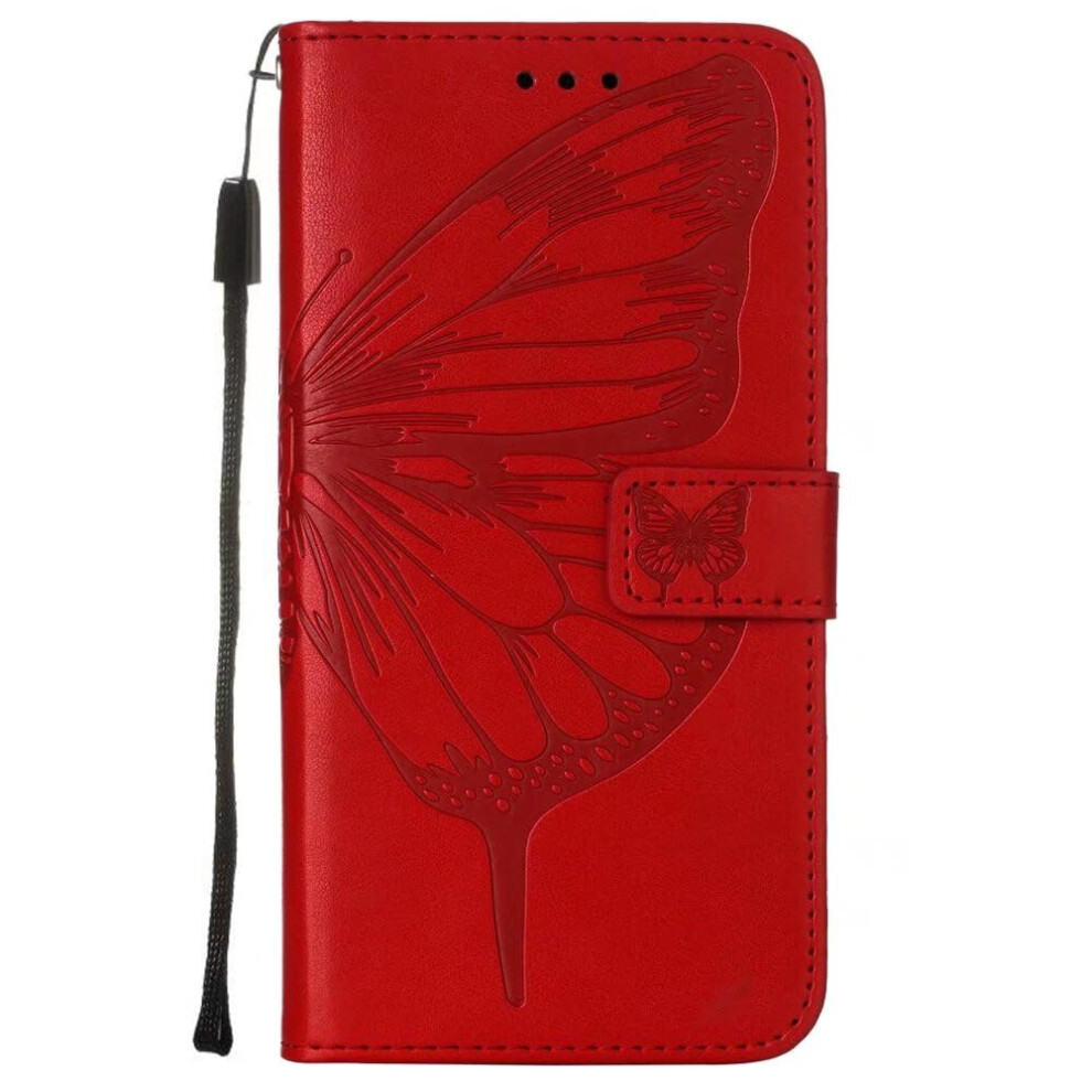Wallet Case Pu Leather Flip Cover Butterfly Design With Kickstand Card Holder For Xiaomi Redmi 14C 9347817545623