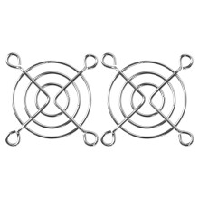 sourcing map Cooling Fan Grill Protective PC Fan Guard Metal Wire Grill for 50mm PC CPU (2 Pcs)