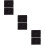 6St Zwart Sieraden Opbergzak Met Snap Sluiting Gift 9