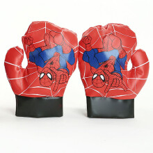 Stoßfeste Kinder-Boxhandschuhe, Spider-Man-Design, Kunststoff-PVC