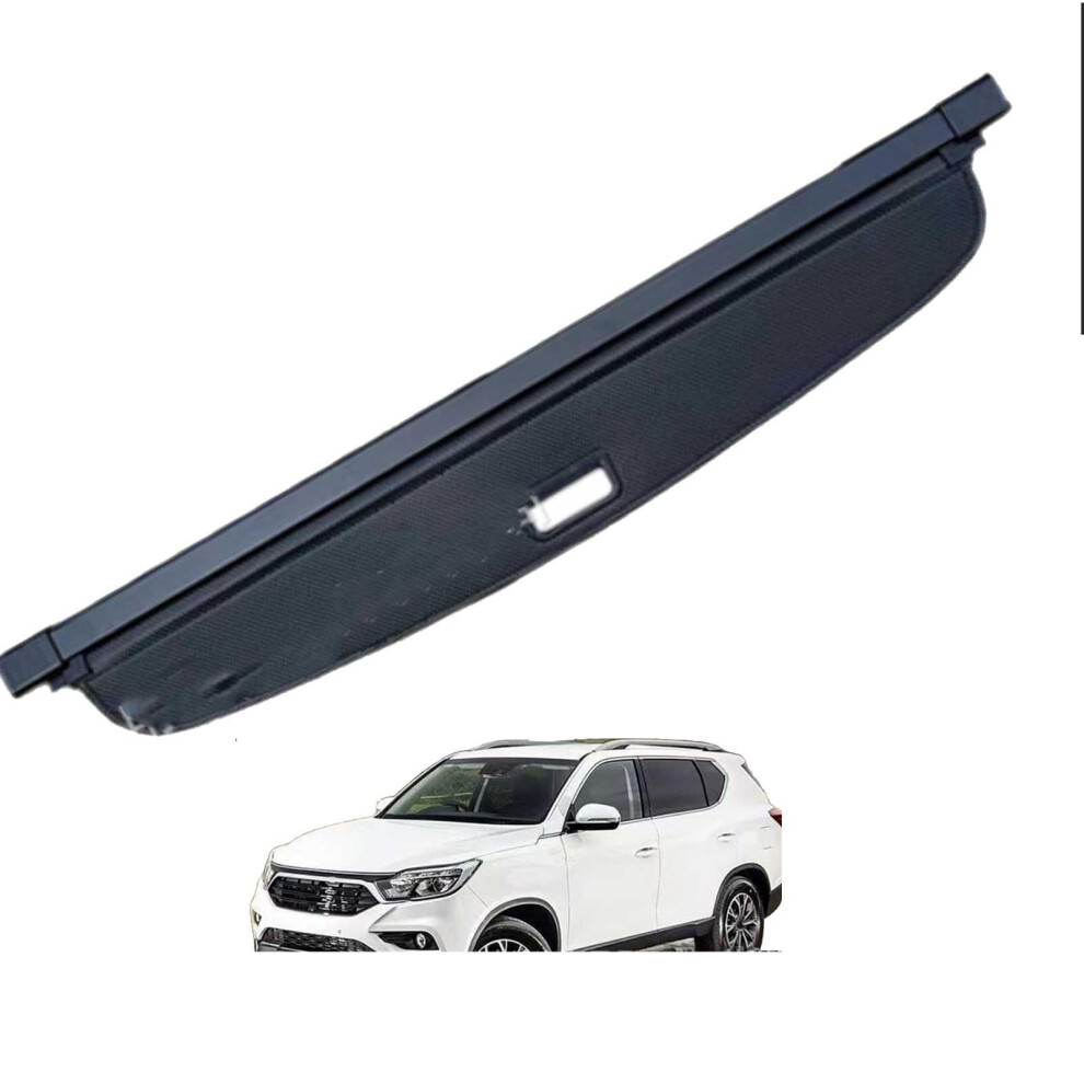 Car Retractable Rear Trunk Parcel Shelf Ssangyong Korando 20112016 Canvas Material Cargo Cover Privacy Curtain 9426802680164
