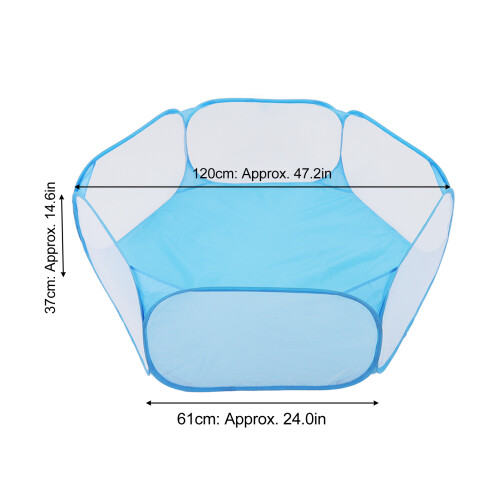 Small Pet Breathable Tent Playpen Easy Access Foldable & Portable 2