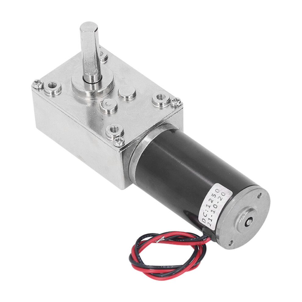 High Torque 18W Dc Gear Motor 12V Reversible Self Locking Speed Reducer Torsion 8751374264155
