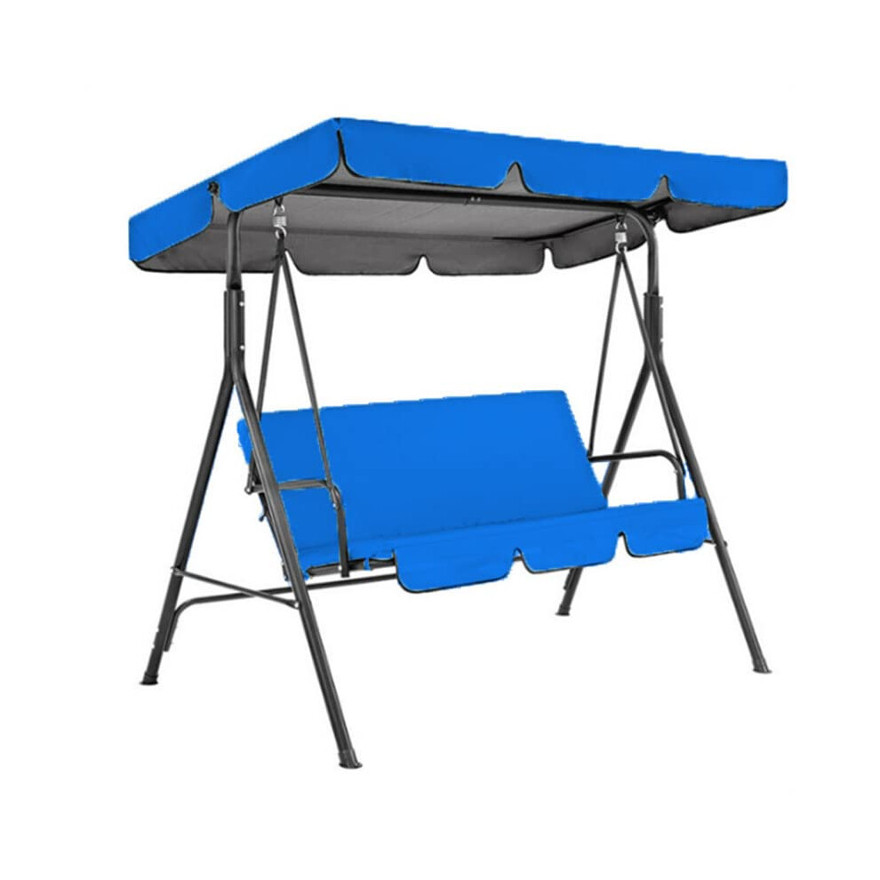 Canopy Swing Seat Chair, 23 Seater Swing Chair Cover, Waterproof AntiUV Blue, Sizes 142x120x18 cm or 150x50x10 cm-image-OPC-PPNCGVP-NEW