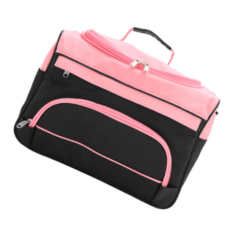 Hair Styling Tools Organizer Bag Large Capacity Travel Pouch Durable Oxford Material With Neat Dividers For Hairdressers Make Up Artists