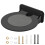 Wall Mount Speaker Stand For HomePod, Lightweight Acrylic, ScratchProof Base, Black 1