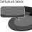 Wall Mount Speaker Stand For HomePod, Lightweight Acrylic, ScratchProof Base, Black 2