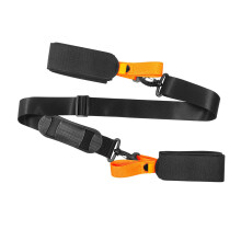 Ski Strap and Pole Carrier Adjustable Ski Carrier Straps Cushioned Shoulder Sling Skiing Accessory and Ski Gear for Men Women
