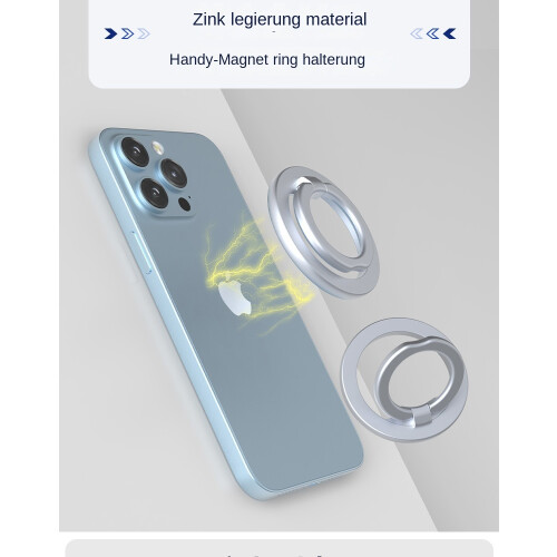 Iphone16 Magnetisch befestigt Ring halterung 1