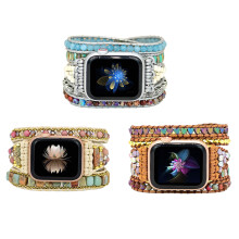 Boho Beads Watch Band Charm Bracelet for iWatch 38-45mm (6.3-7.2 in)