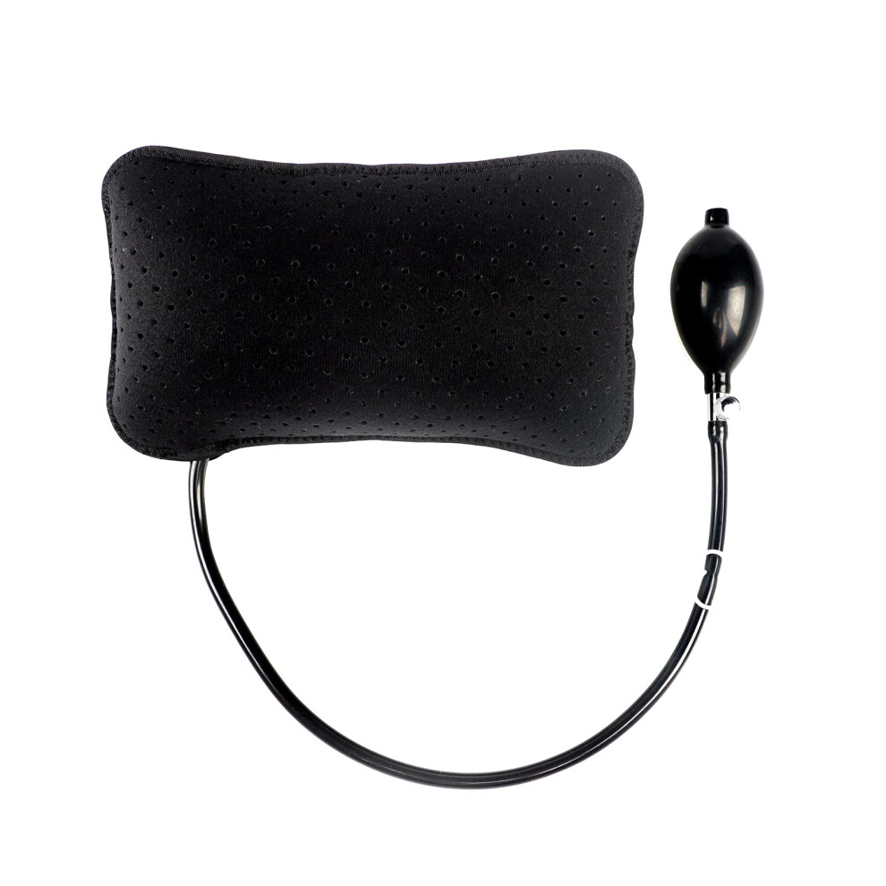 Inflatable Lumbar Support Pillow Washable Breathable for Office Car Seat Back Support