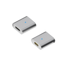 3 Pin Type C Magnetic Adapter Pack of 2, USBC Magnetic Connector for Electric Toothbrushes, Quick Magnetic Force Adjustment