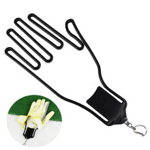 Golf Gloves Stretcher Black Glove Shaper For Men And Women, Golf Glove Support Frame, Gloves Shape Maintaining Hanger