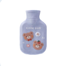 Hot Water Bottle Plush Cover 350ML Hand Warmer, Removable Washable Beer Pattern Cover, For Hand Neck Shoulders, Color #2