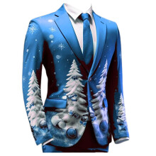 Men's Lightweight Airy Suit Jackets Christmas Jacket Dark Blue XL Casual Slim Fit Sporty Modern Blazer Warm Autumn