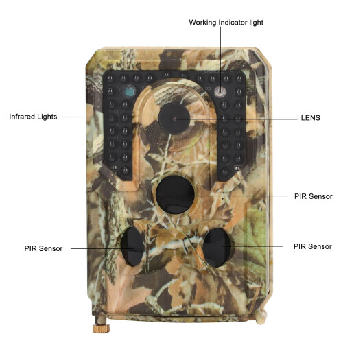 1080P IR Night Vision Trail Camera 16MP Waterproof 0.8s Trigger 2