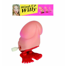 Wind Up Jumping Willy Toy Funny Naughty Gag Gift for Adults Party Humor Novelty Penis Joke