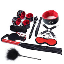 Bondage BDSM Handcuffs 11pcs Restraints Set for Women and Couples