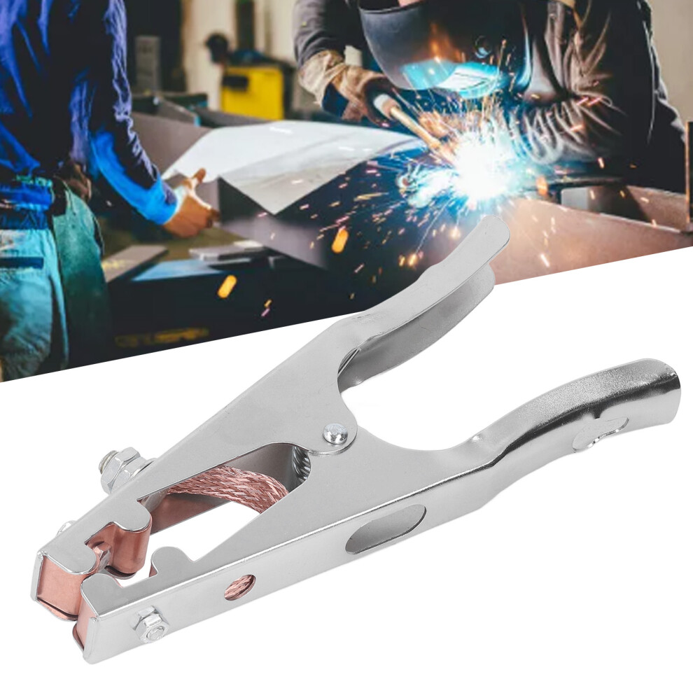 800A Heavy Duty Copper Arc Welding Earth Clamp, High Conductivity Ground Clip 7691382638702