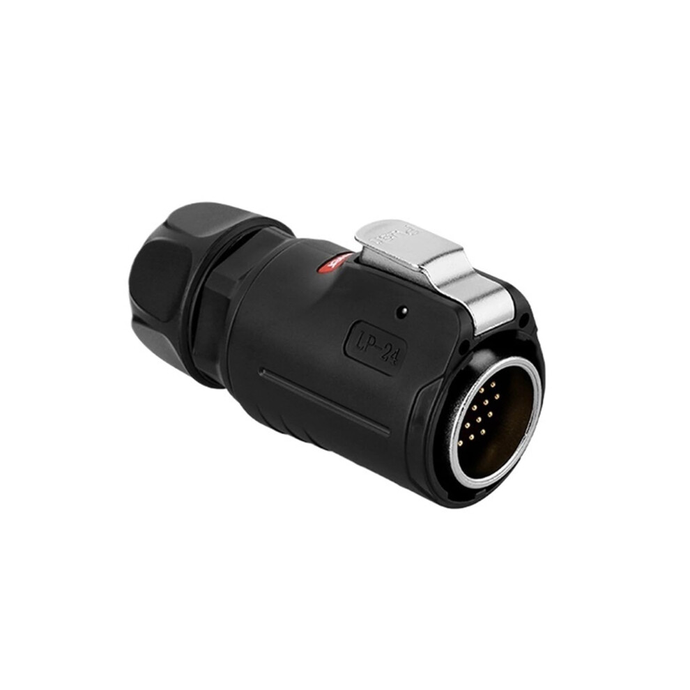 Signal Connector 24Core Multipin Industrial Waterproof Aviation Plug Socket Male Plug 5V 9189345405044
