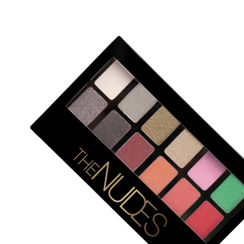 03 12-Farben-Lidschattenpalette matt Glitzer