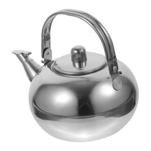 Thermal Teapot Stainless Steel Insulated Pot Strainer Tea Pot for Kitchen Restaurant Hotel 20*16*19cm