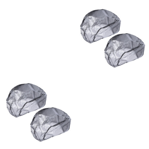 4Ud Cubierta Para Casco De , Impermeable Y 2